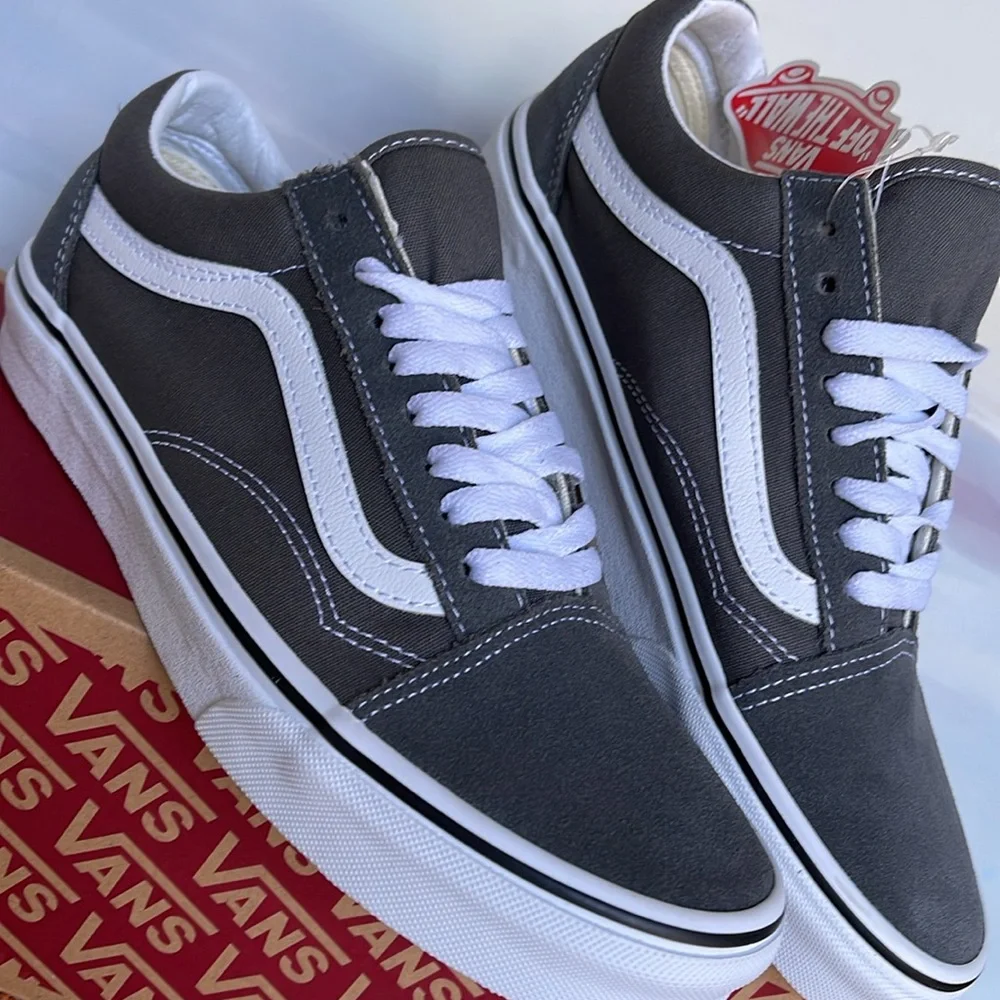 Vans WMNS Old Skool Pewter/True White VN0A4BV5195 Sneakers